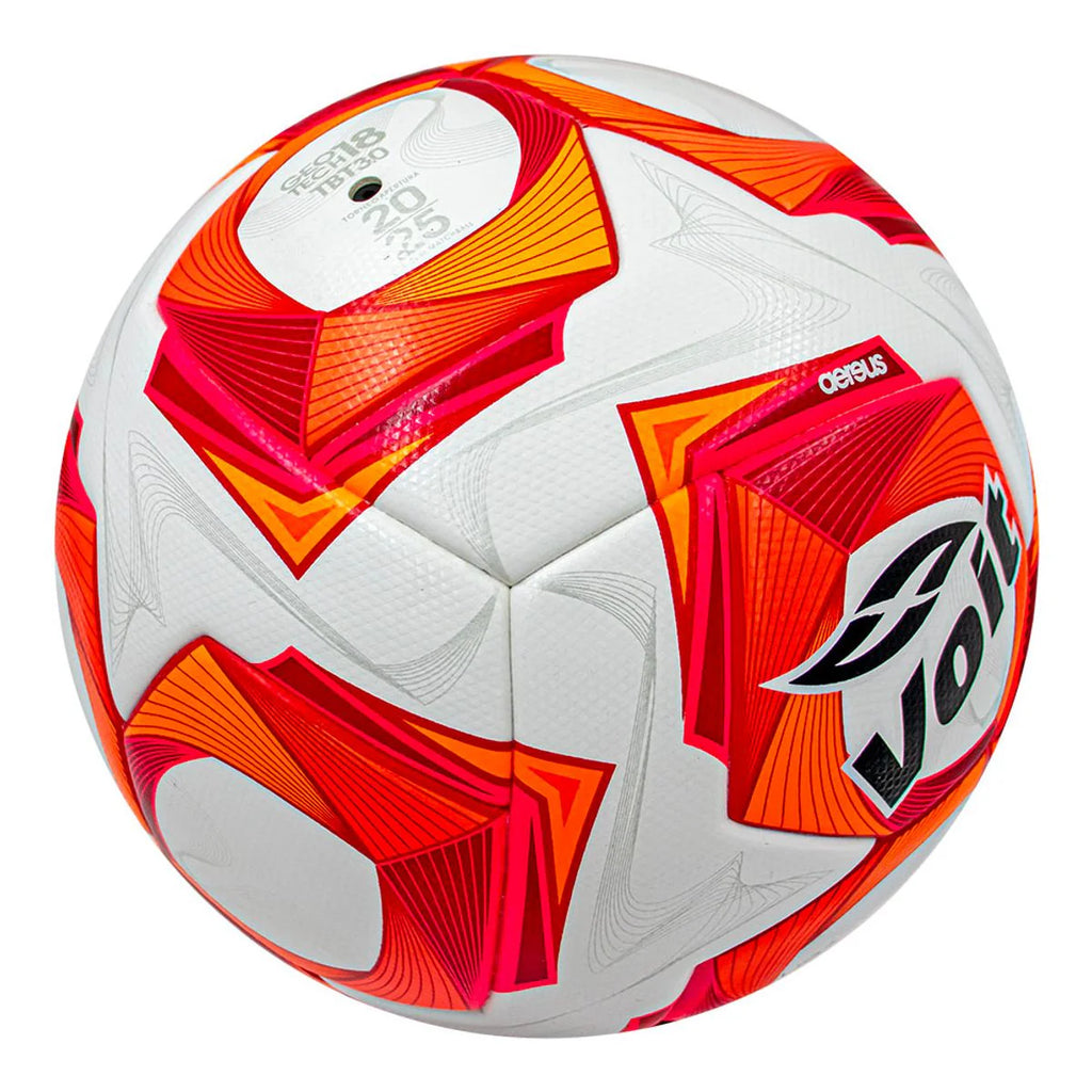 Voit AEREUS Liga MX Opening 2025 Quality FIFA Pro Soccer Ball White Red Orange