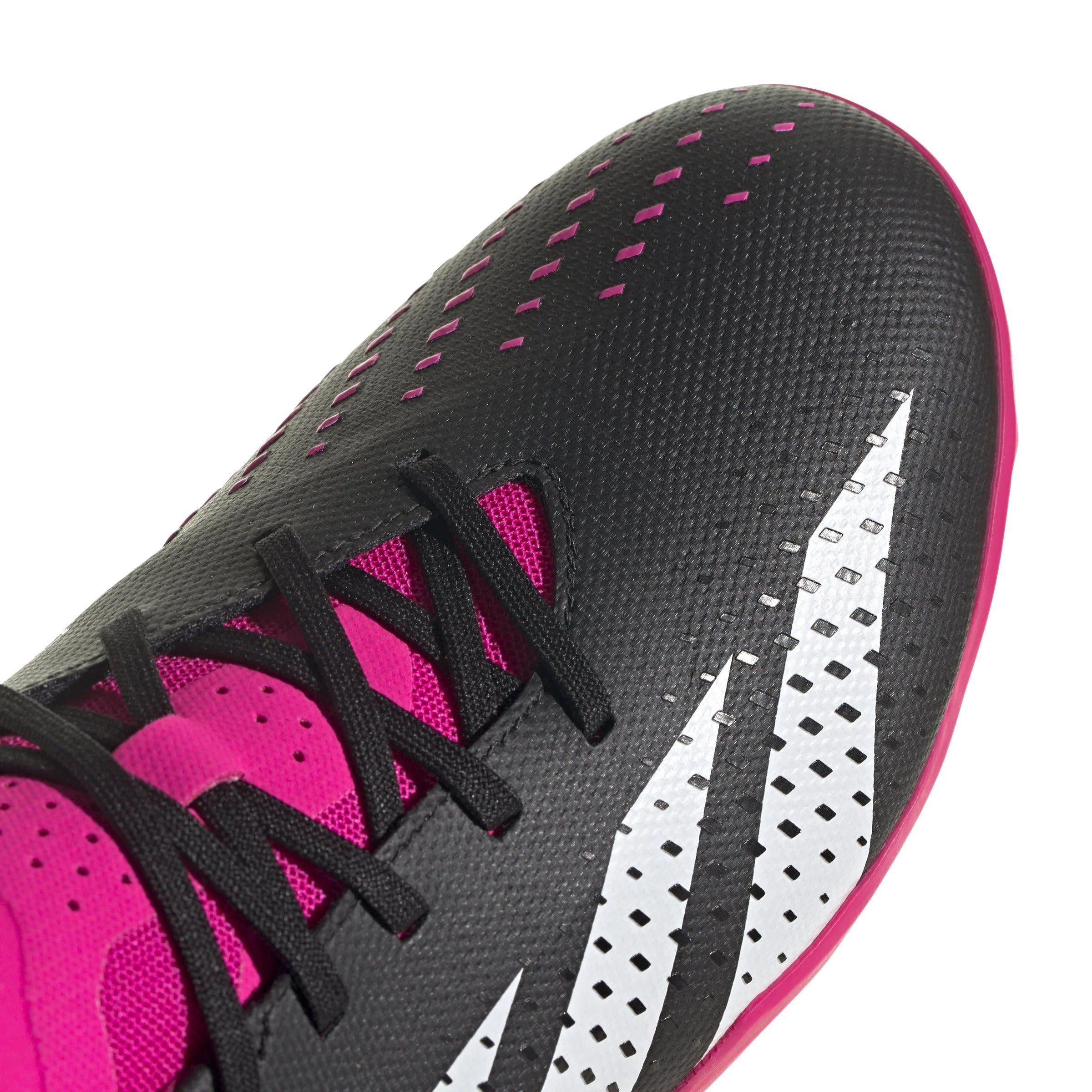 adidas Predator Accuracy3 TF Turf Shoes Black White Pink
