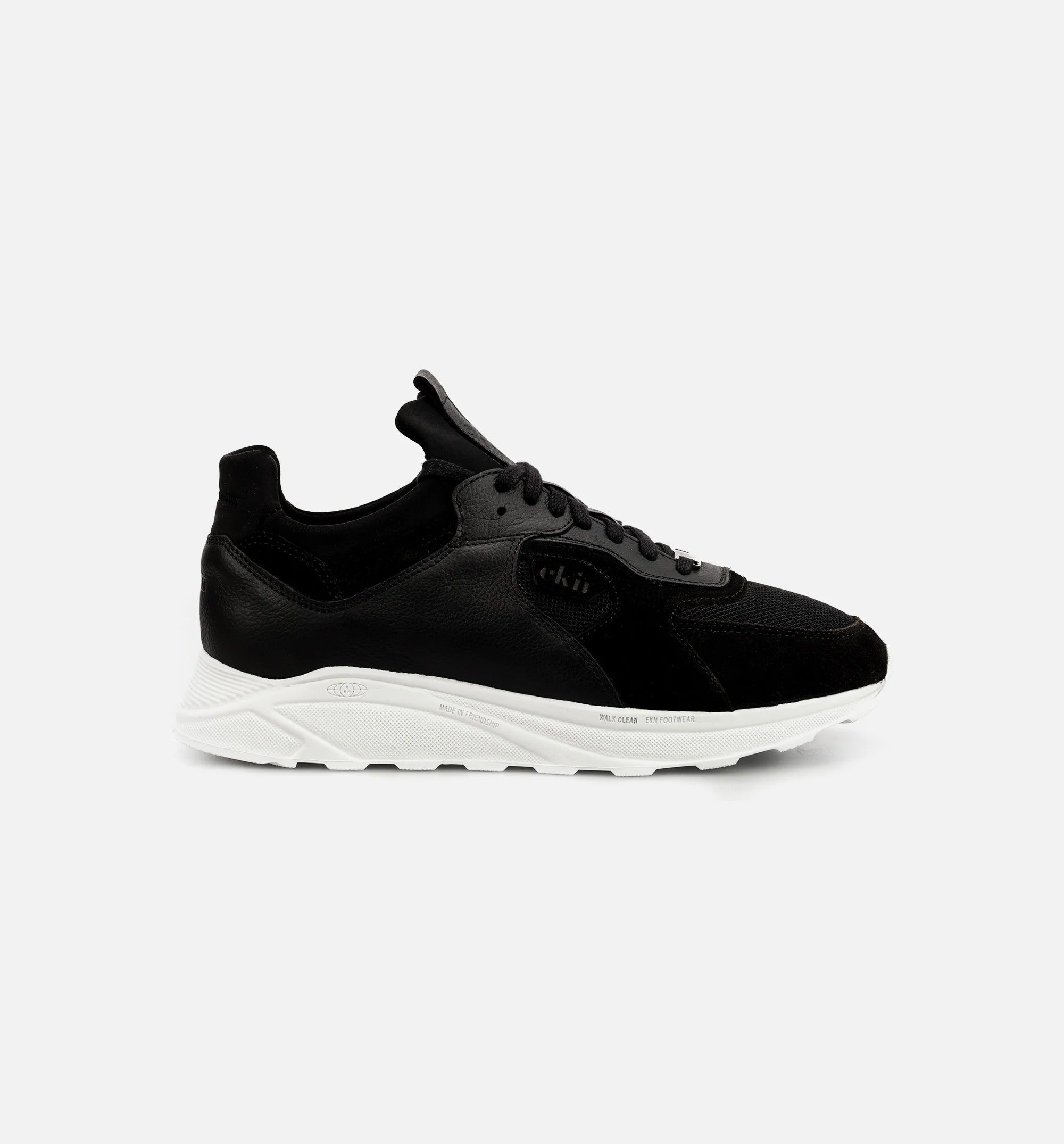 Larch Mens Lifestyle Shoe Black