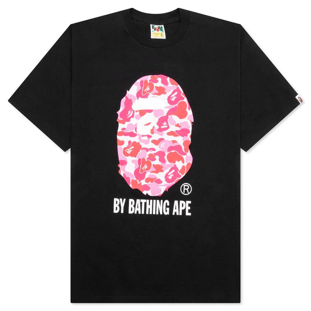 ABC Camo By Bathing Ape Tee Black Pink