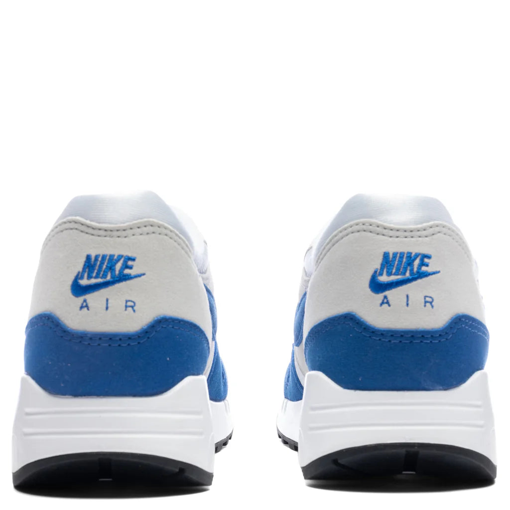 Womens Air Max 1 86 Premium Royal White Royal Blue Light Neutral Grey Black