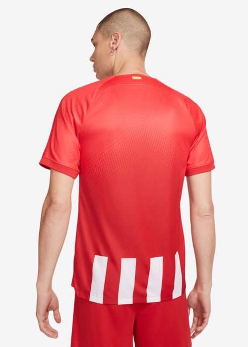 Nike Mens Atletico Madrid 2023 24 Stadium Home Jersey Sport Red Global Red White Old