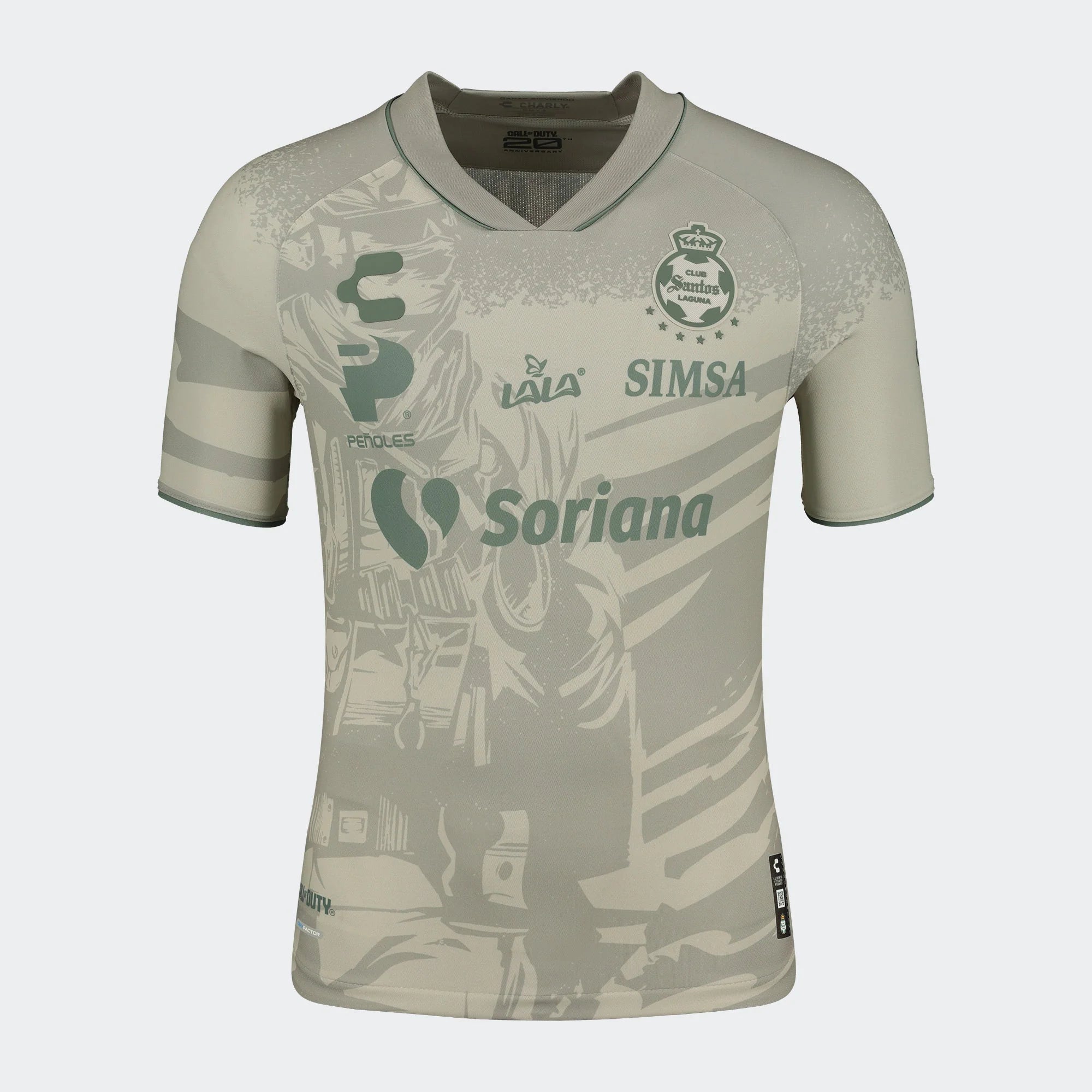 Charly Mens Call of Duty Santos Third Jersey 23