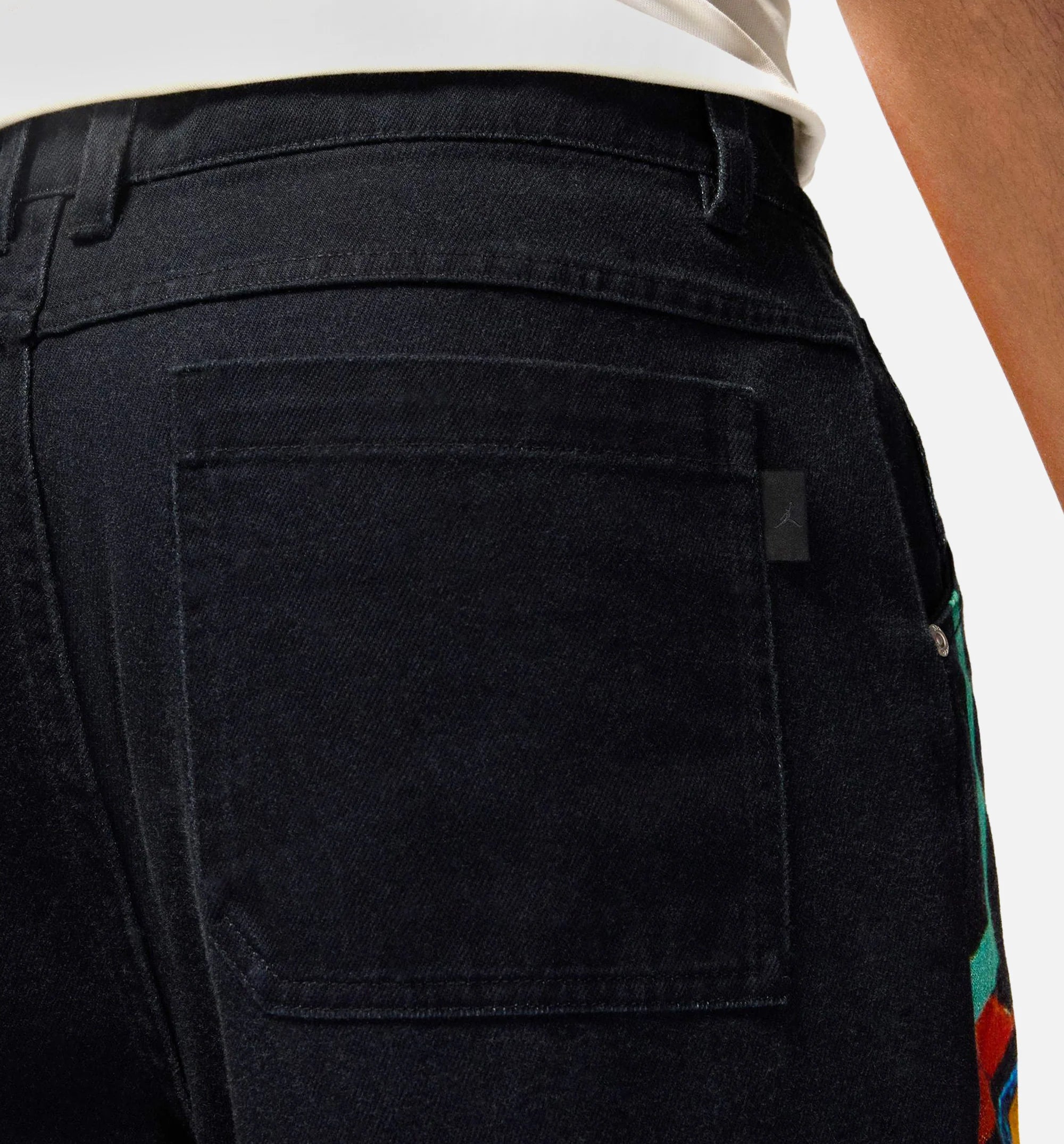 Air Jordan All Over Print Twill Mens Pant Black Multi