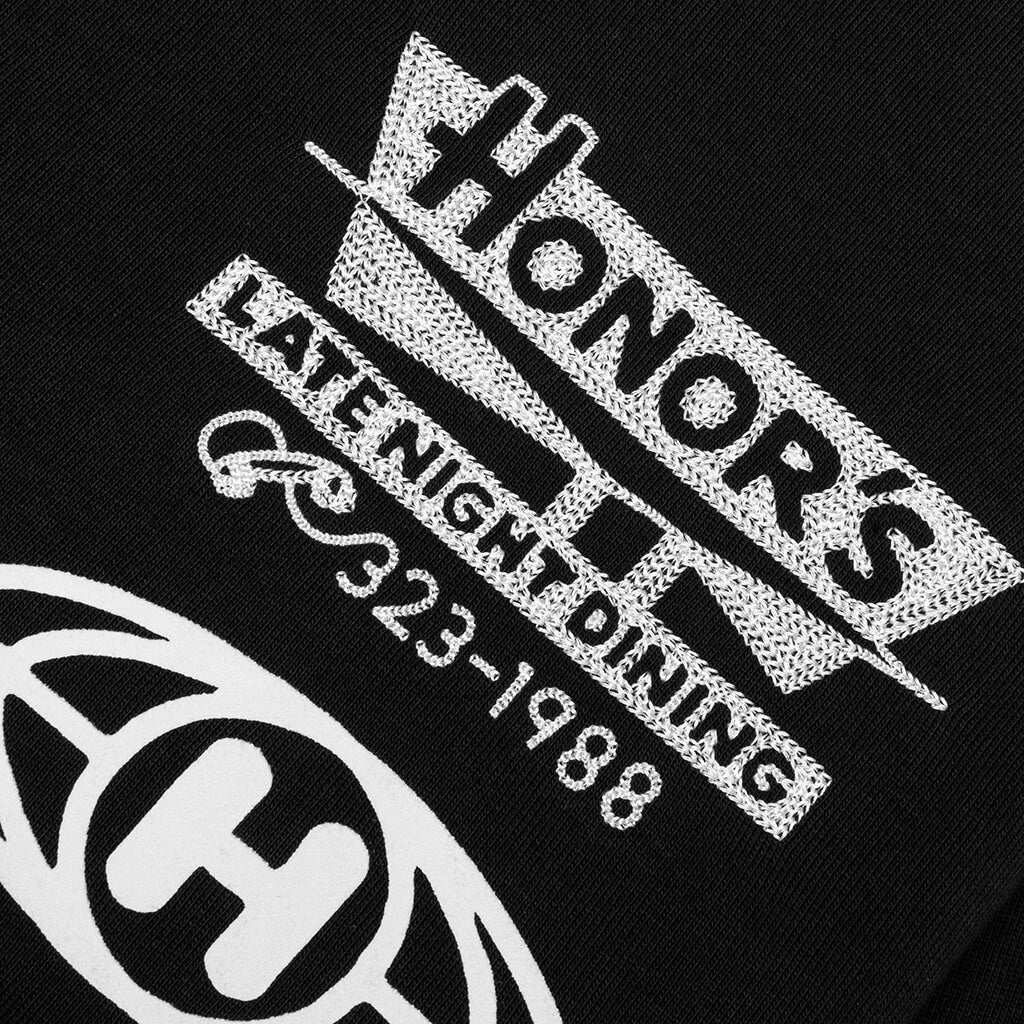 Mixed Logo Crewneck Black