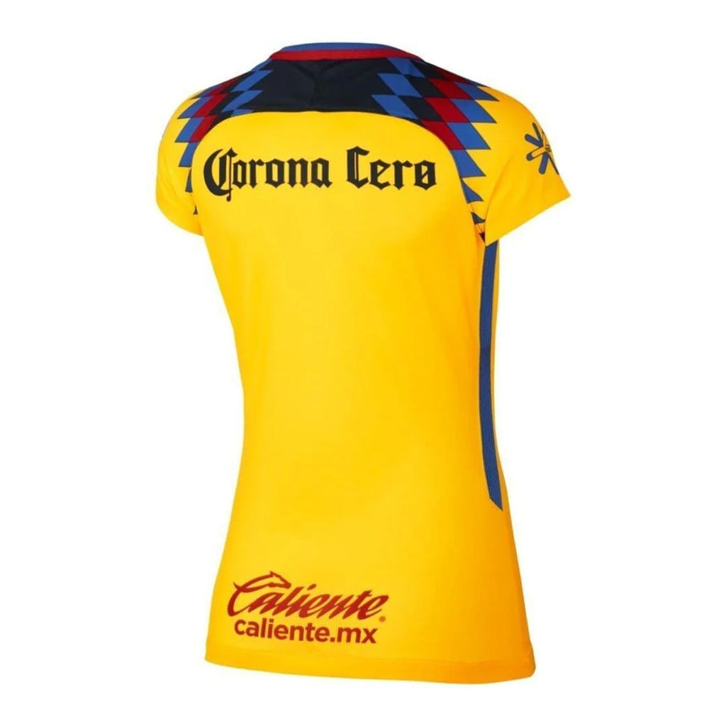 Nike Club America Womens Third Jersey 17 18 Yellow Royal