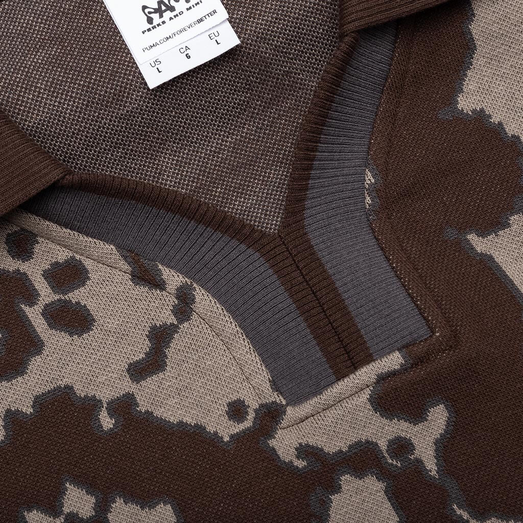 Puma x PAM Rugby Shirt Dark Chocolate