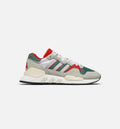EQT ZX Mens Shoe White Grey Red Teal
