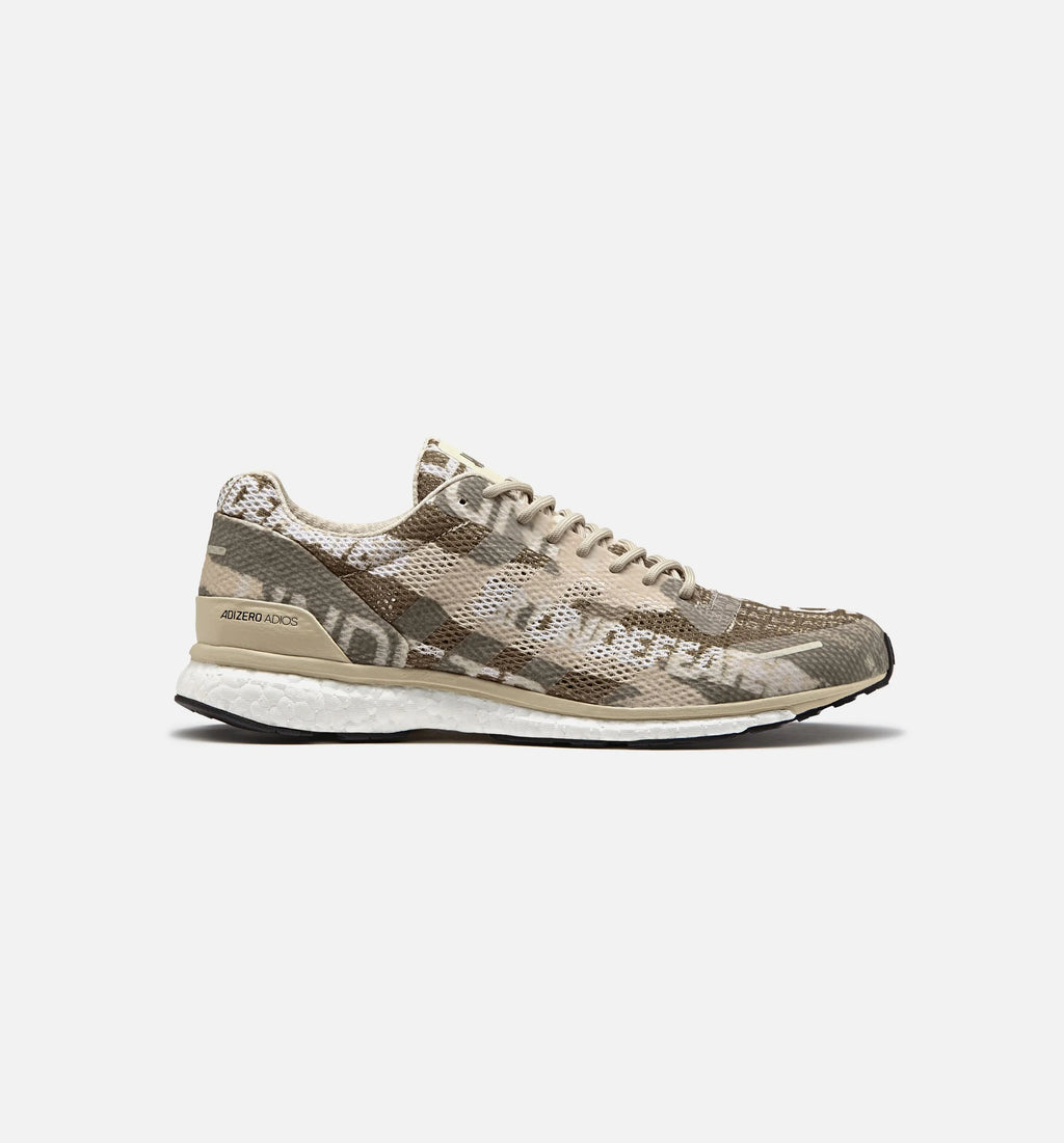 Undefeated X adidas Adizero Adios 3 Brown Mens Shoe Camo Tan White