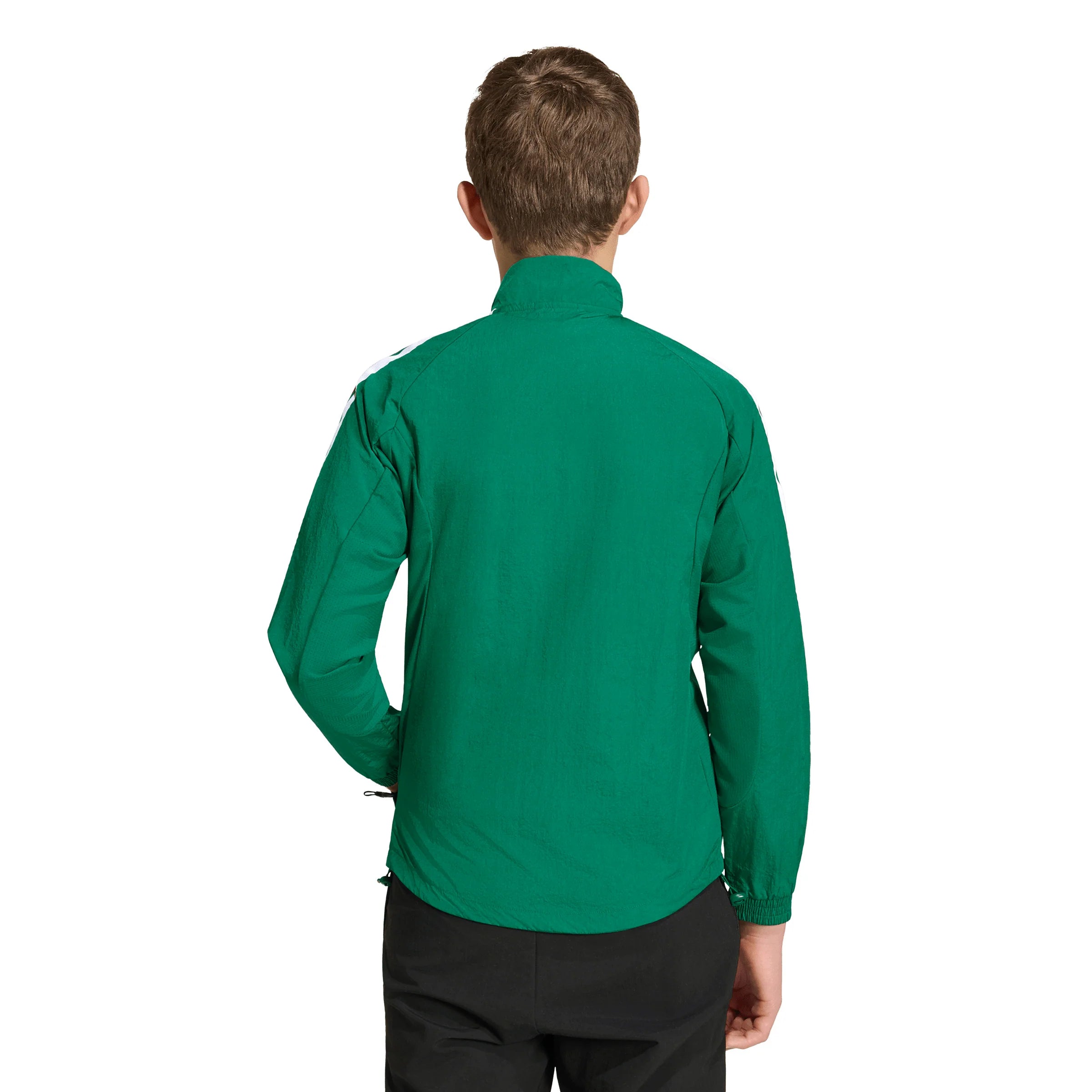 adidas Mexico Home Anthem Youth Soccer Jacket Green White