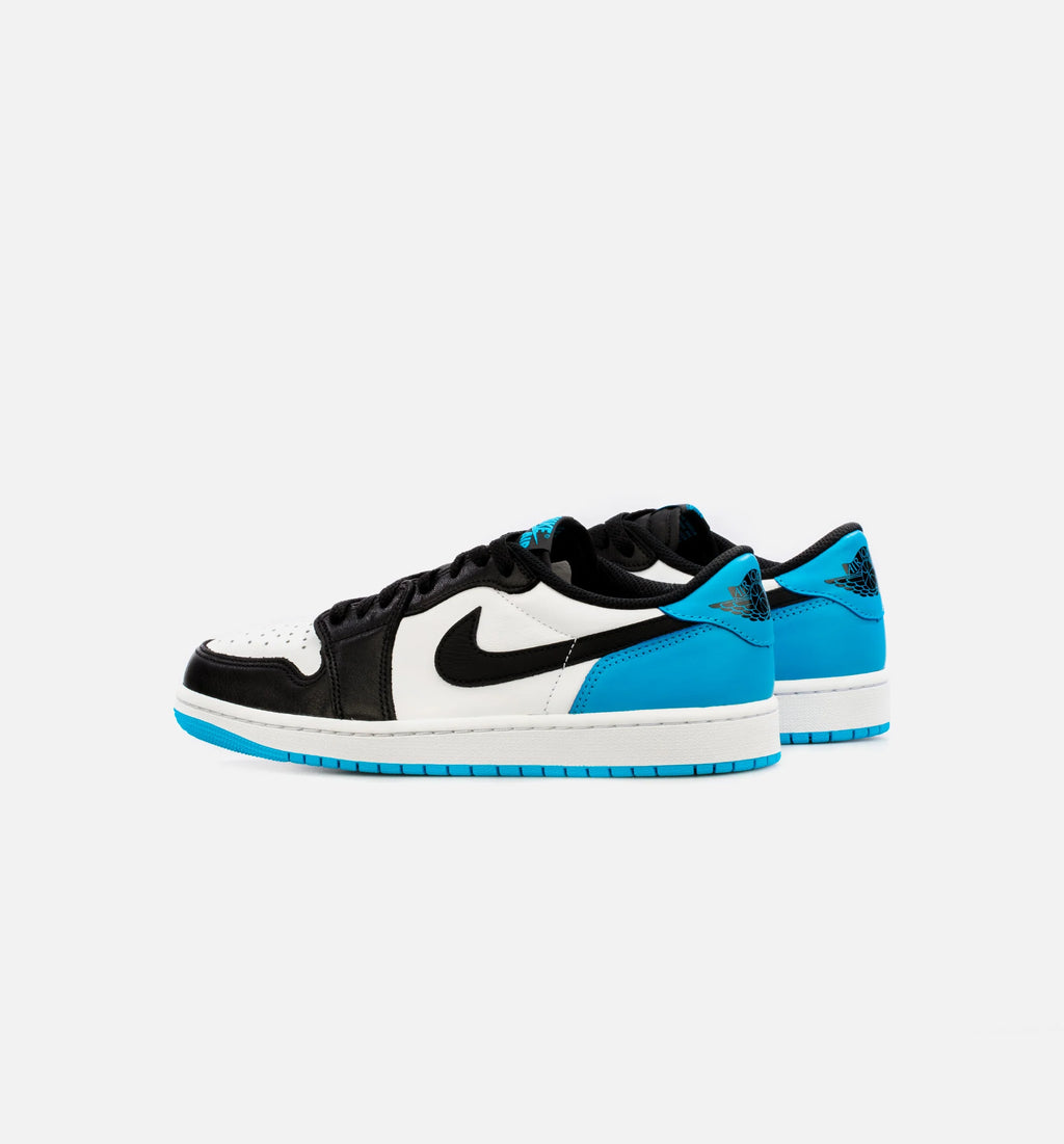 Air Jordan 1 Low OG Powder Blue Mens Lifestyle Shoe Black Blue Limit One Per Customer