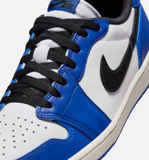 Air Jordan 1 Low Game Royal Mens Lifestyle Shoe White Game Royal Sail Black