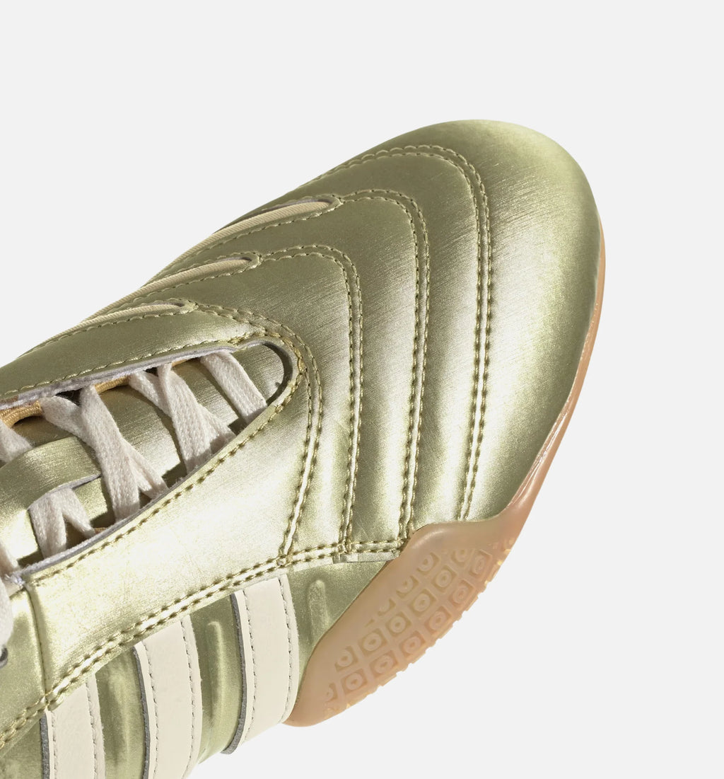 Taekwondo Mei Elite Womens Lifestyle Shoe Gold Metallic Cream White Gum