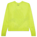 S Loose Knit Sweater Lime