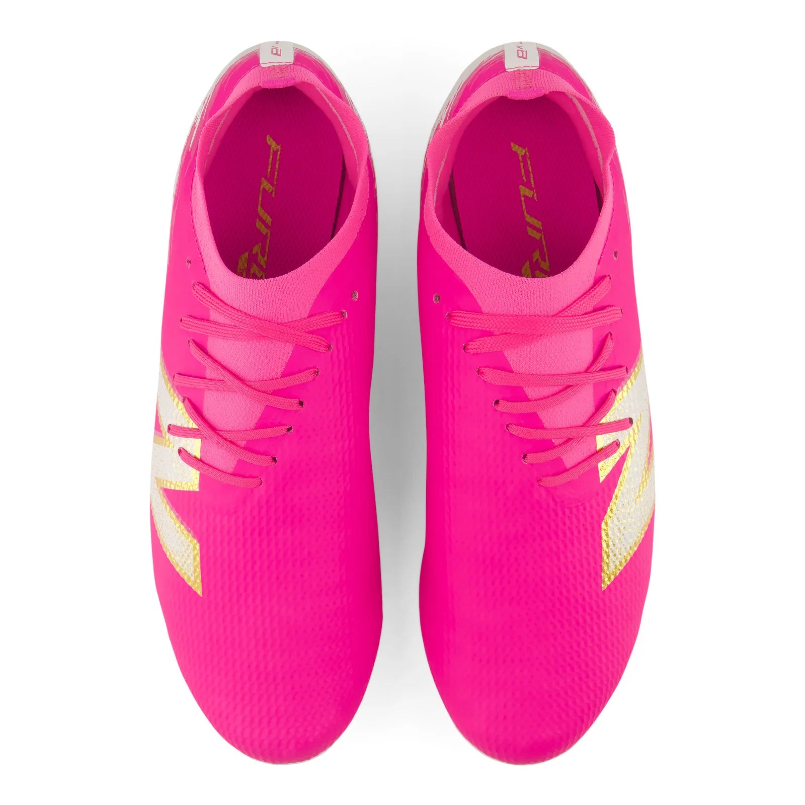 New Balance Furon Team V8 FG Firm Ground Mens Soccer Cleats Pink Heat