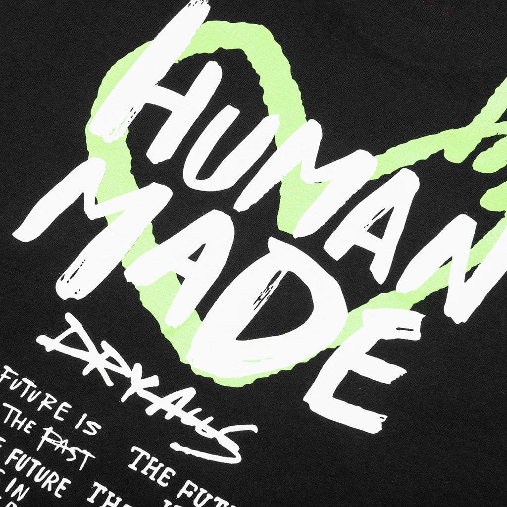 Graphic L S Shirt Black