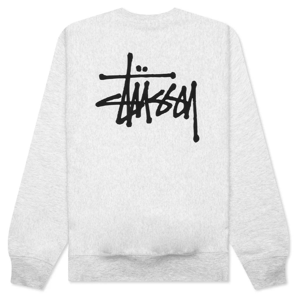 Basic Stussy Crew Ash Heather