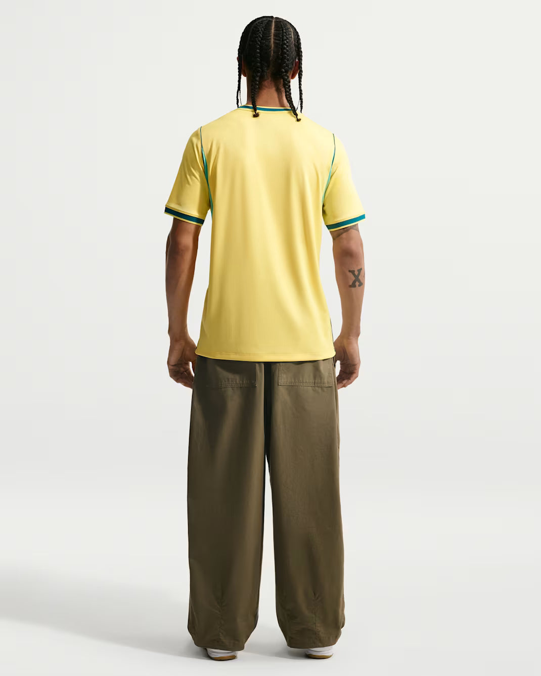 Nike Brazil Home Mens Soccer Jersey 2026 Yellow