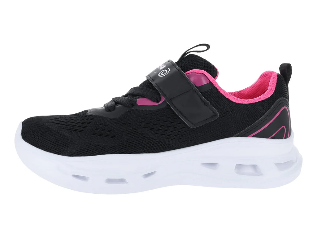 Tenis Makena Negro y Fucsia para Niña