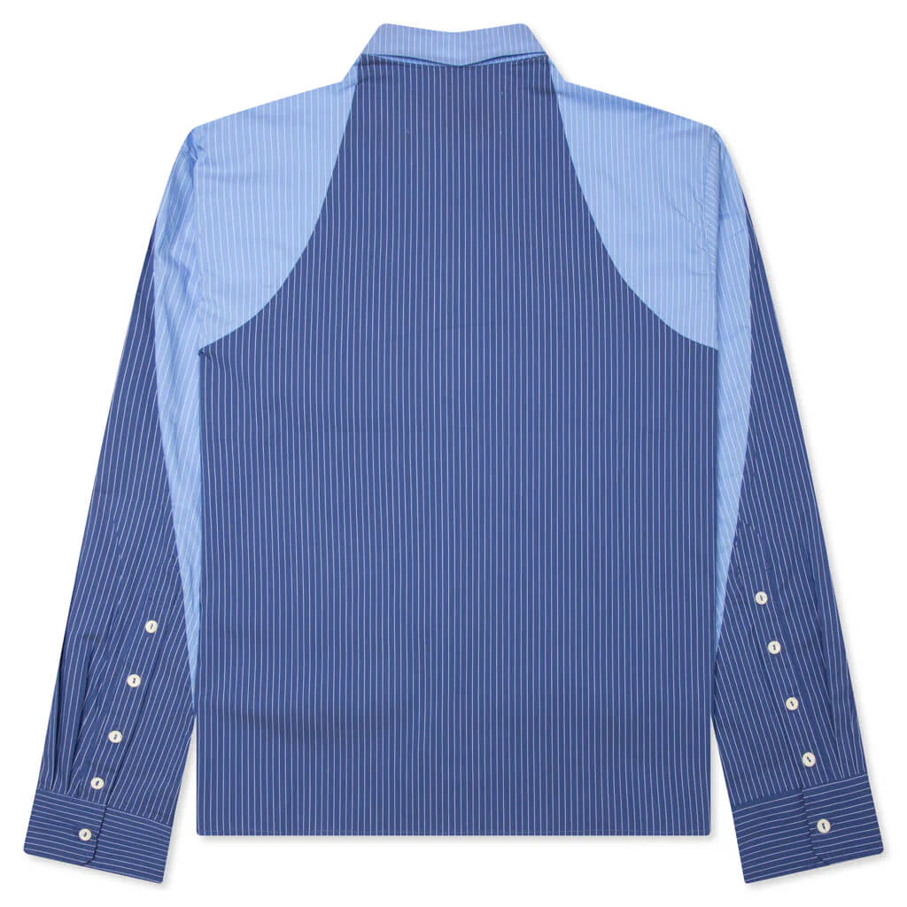 Togetherness Business Shirt Pinstripe Blue