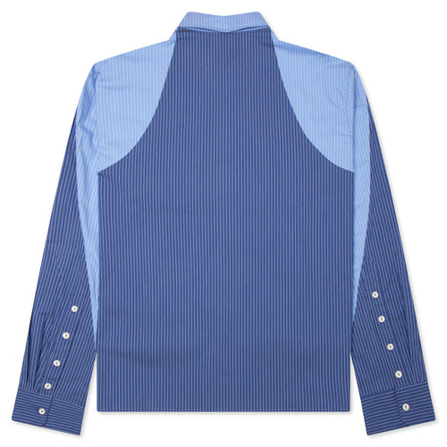 Togetherness Business Shirt Pinstripe Blue