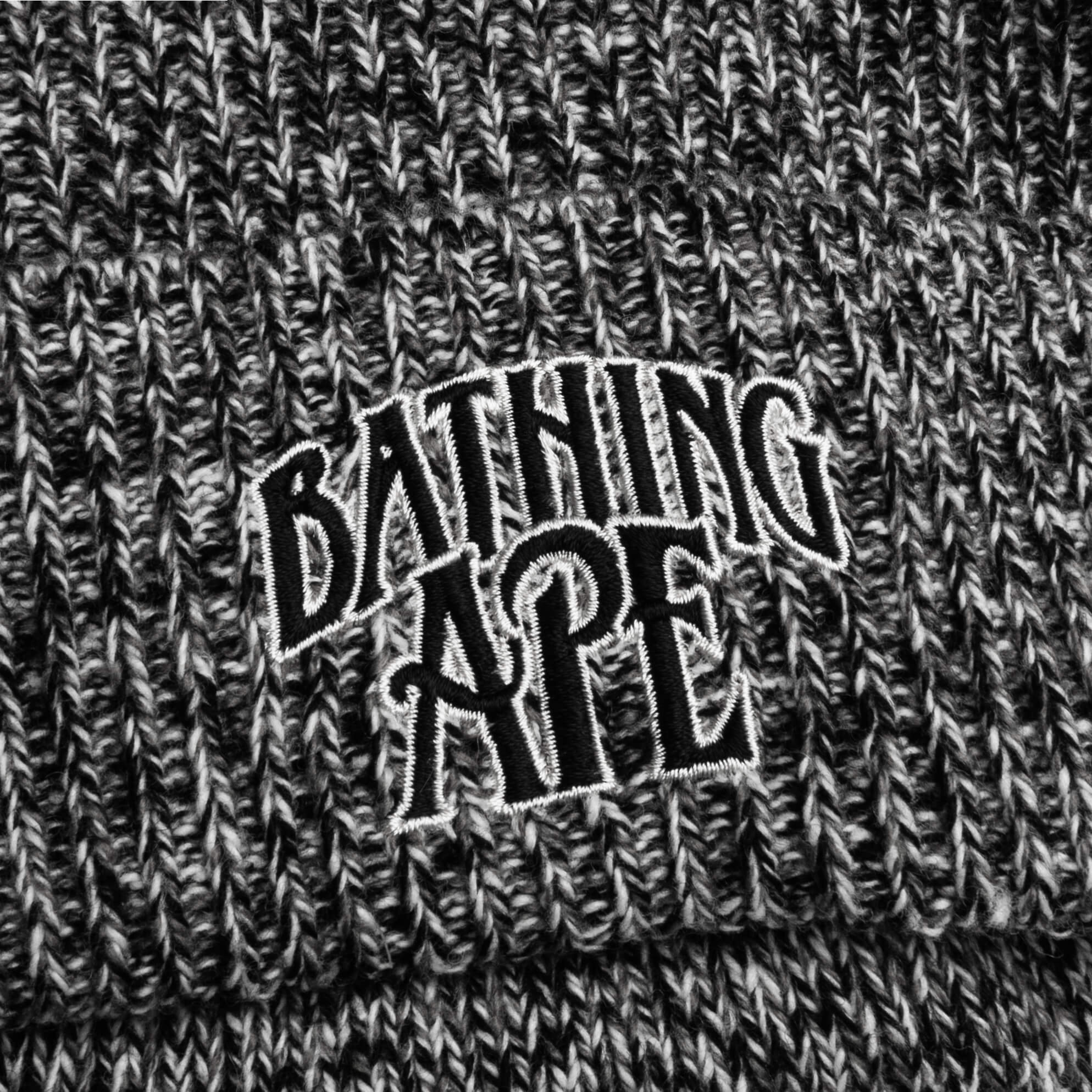Gradient Knit Cap Black