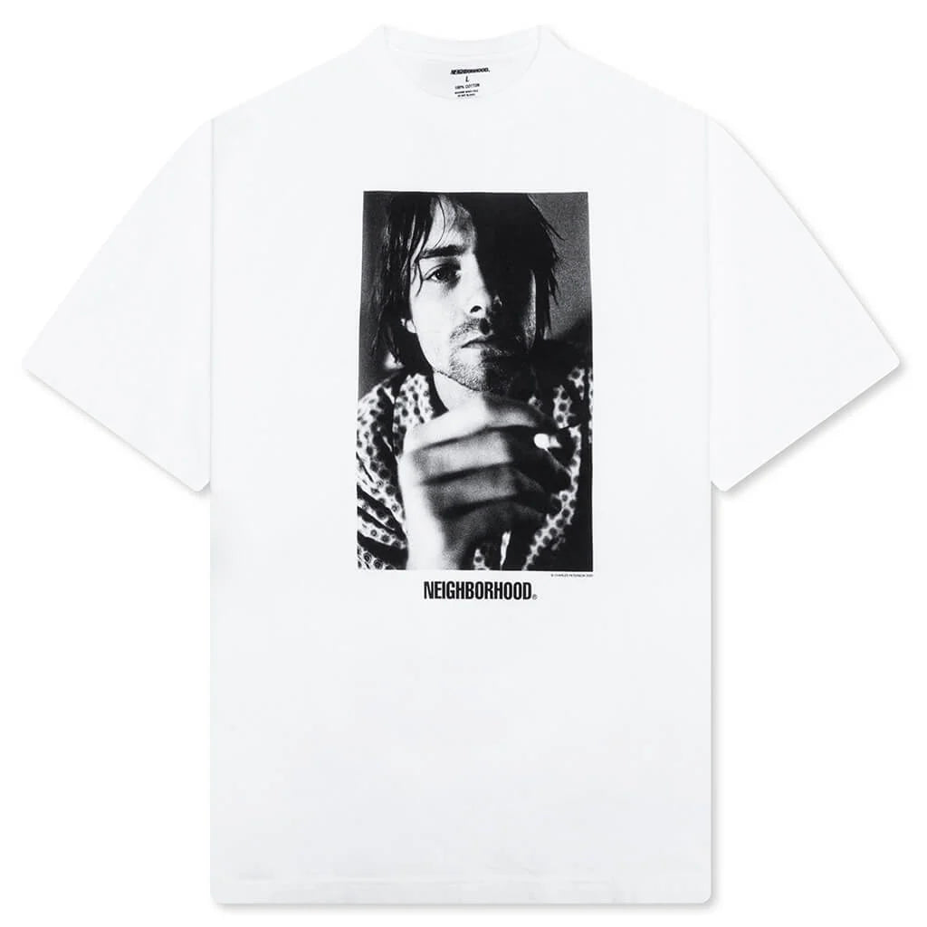 Neighborhood x Charles Peterson S S Tee 4 White