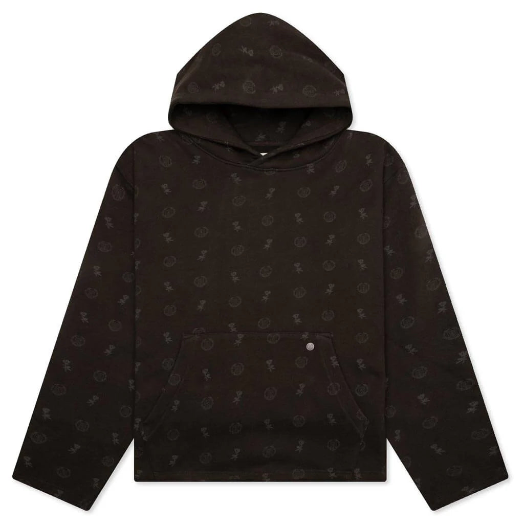 Holiday HTG Raw Edge Hoodie Black