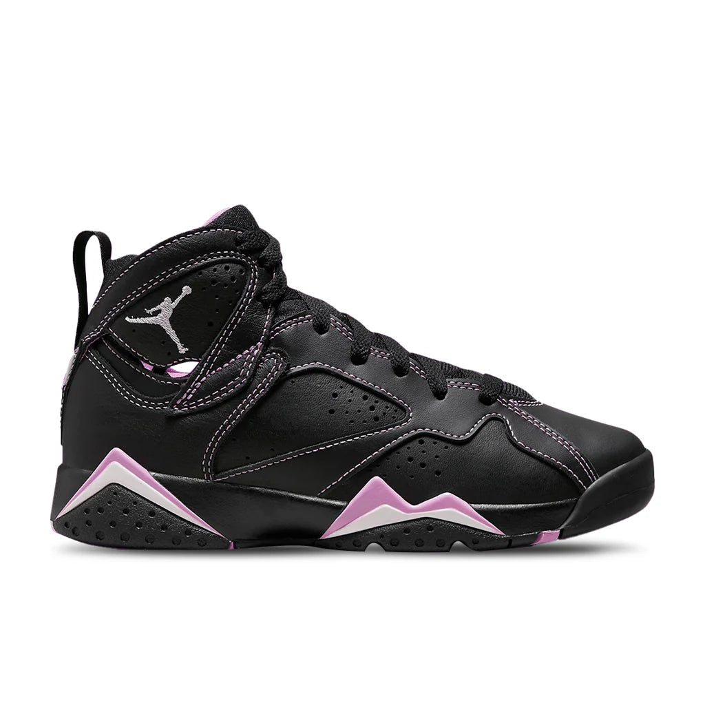 Air Jordan 7 Retro GS Black Barely Grape Rush Fuchsia