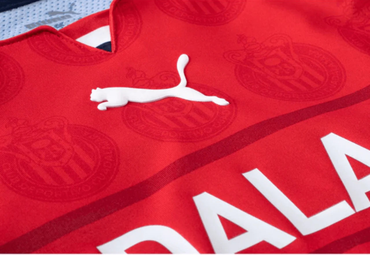PUMA Chivas Third Jersey 22 Red Navy