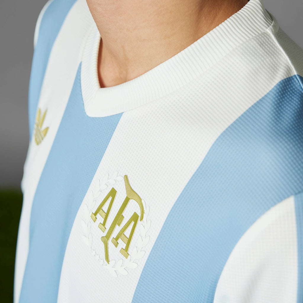adidas Argentina Anniversary Jersey 24 25 Sky White