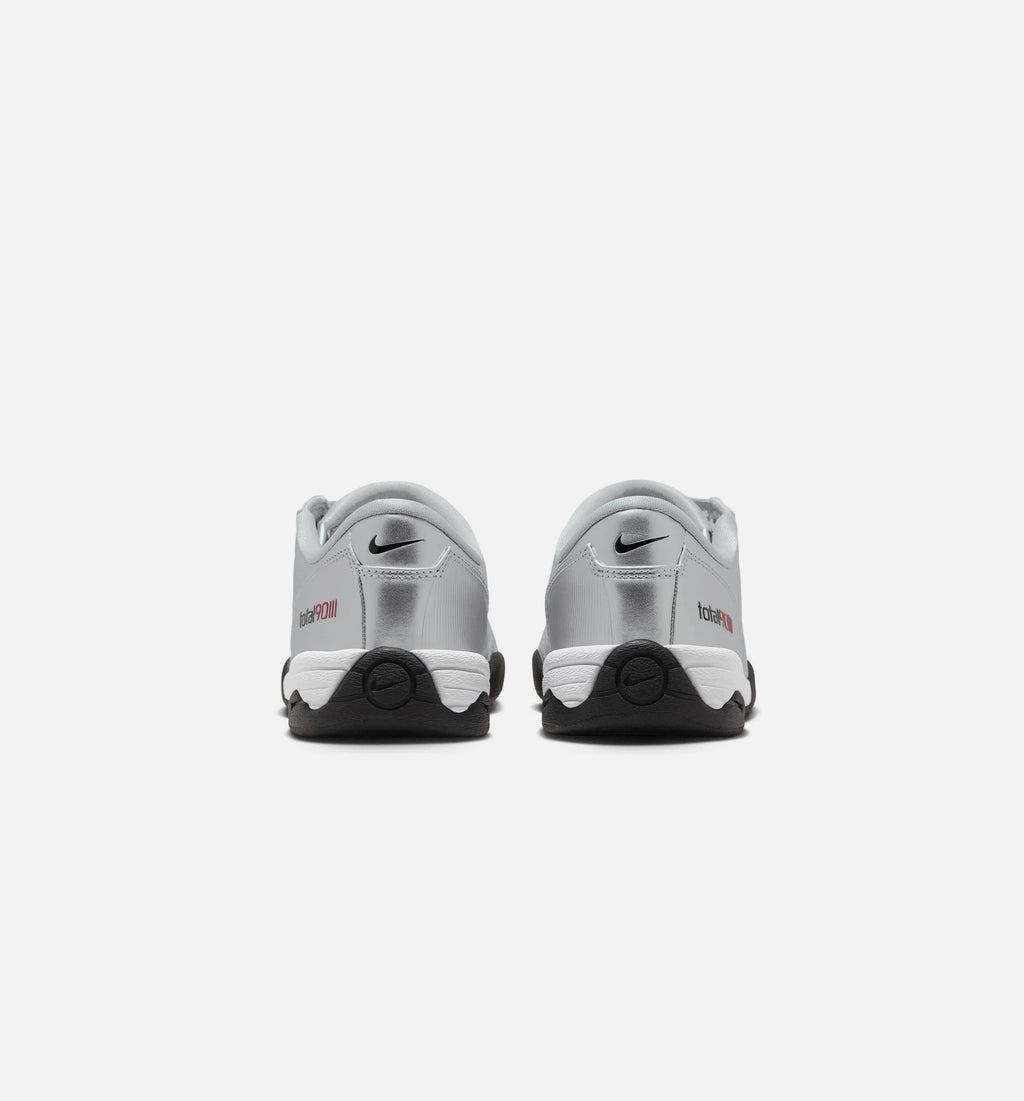 Total 90 Womens Lifestyle Shoe Metallic Silver University Red White Black