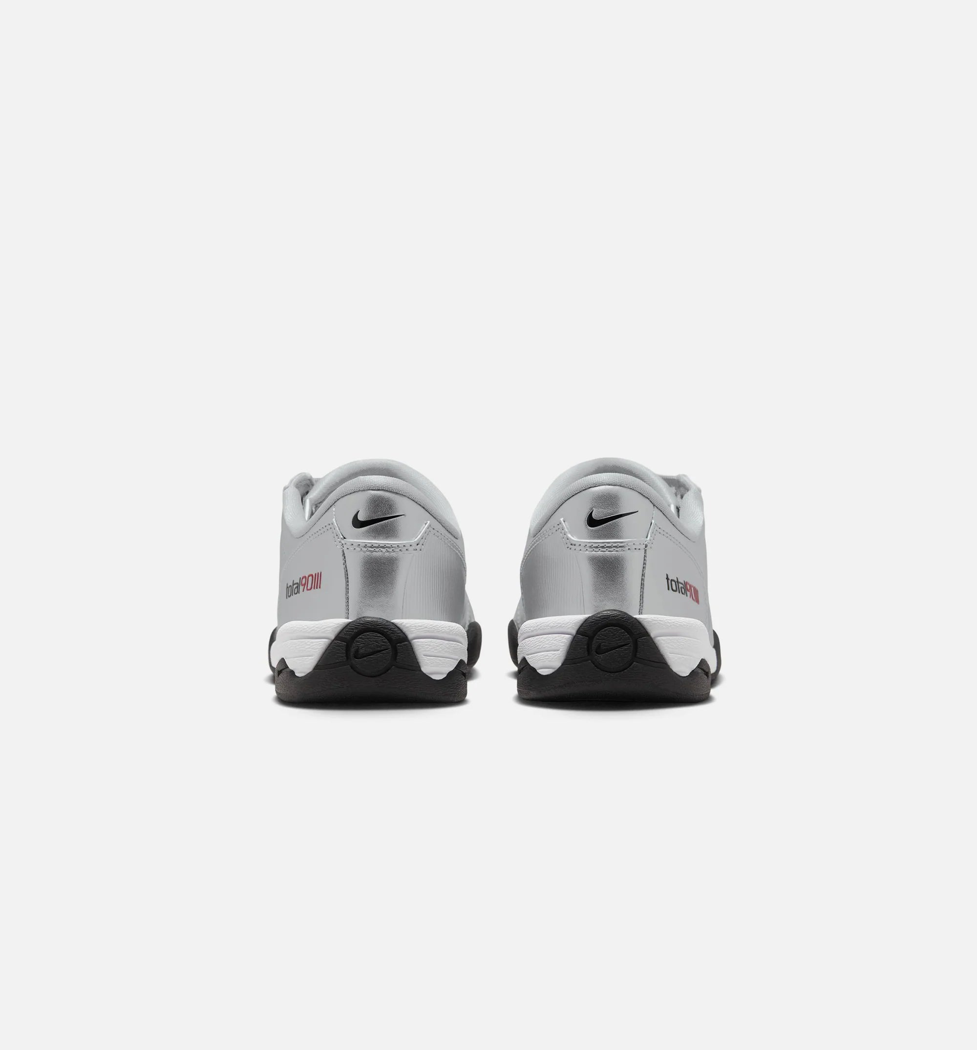 Total 90 Womens Lifestyle Shoe Metallic Silver University Red White Black