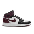 Air Jordan 1 Mid SE GS White Dark Pony Black