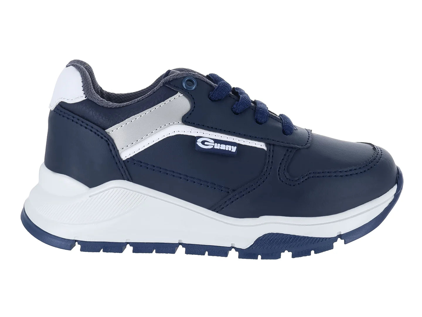 Tenis Guany Color Marino Oxford para Niño