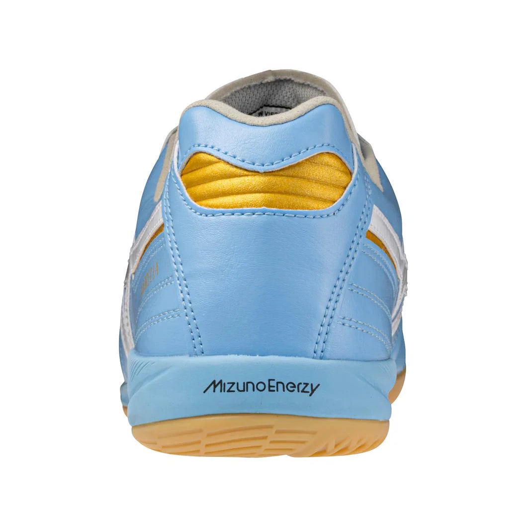 Mizuno Morelia Sala Elite IN Mens Soccer Shoes Sky Blue