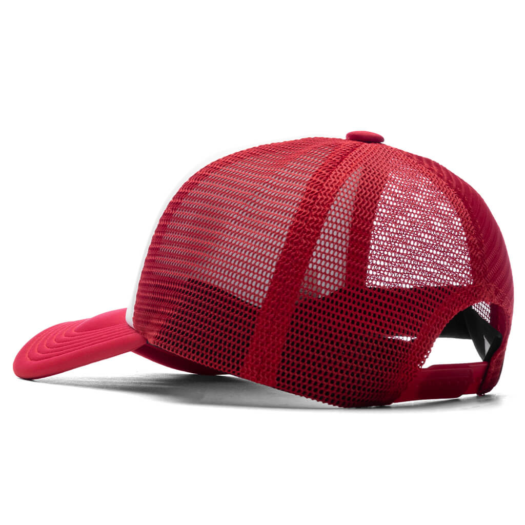 College Mesh Cap Red