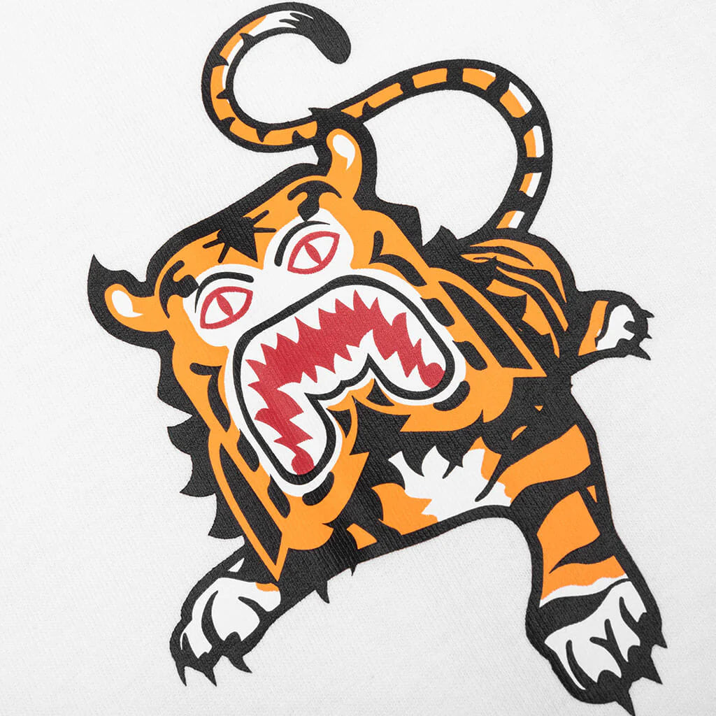 Bape Tiger Tee White