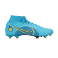 Nike Mercurial Superfly 8 Academy MG Multi Ground Soccer Cleats Blue Orange