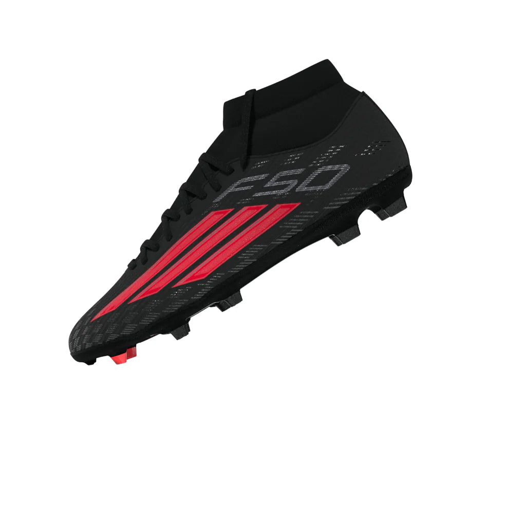 adidas F50 League Mid Cut FG MGFirm Ground Multi Ground Mens Soccer Cleats Black