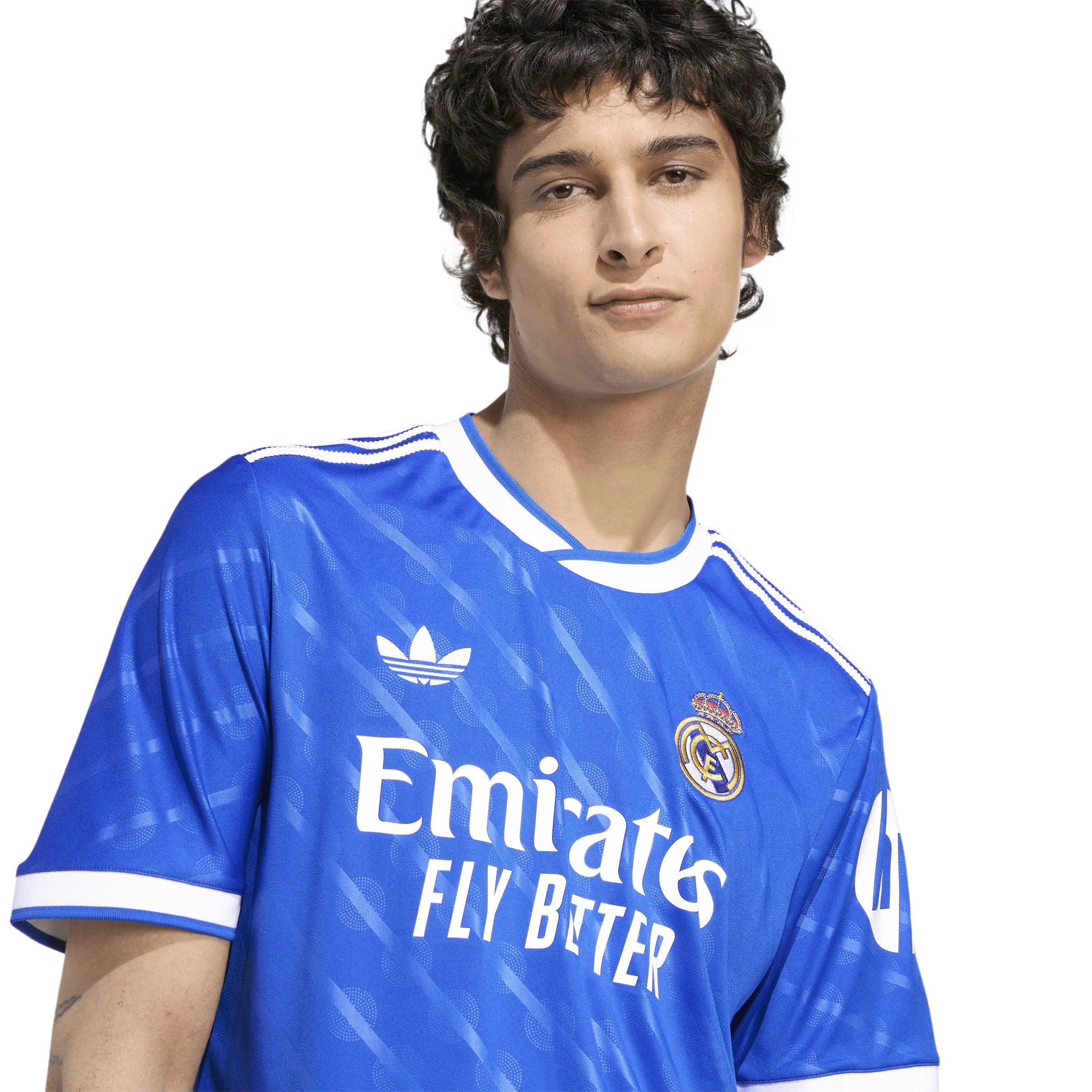 adidas Real Madrid Third Mens Soccer Jersey 25 26 Blue