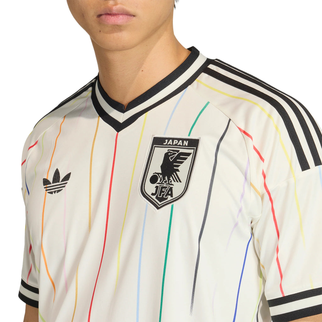 adidas Japan Away Mens Soccer Jersey 2026 White Black