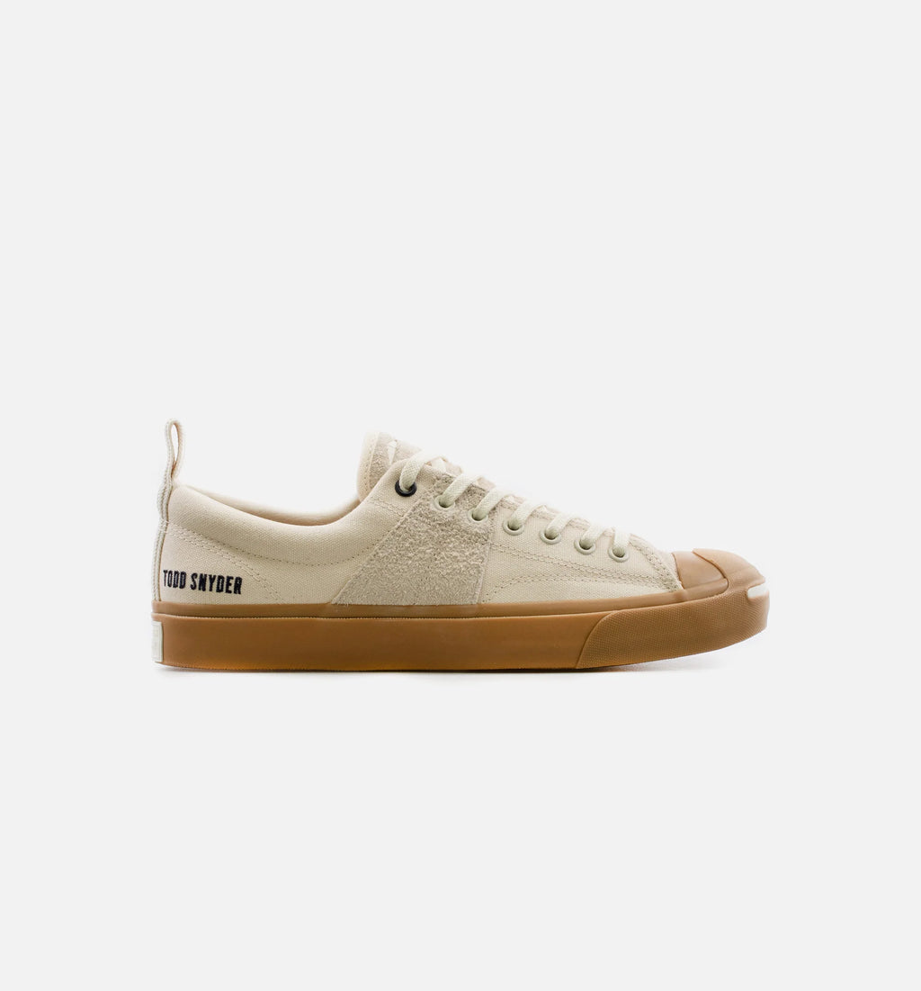 Todd Snyder X Jack Purcell Mens Lifestyle Shoe Tan White