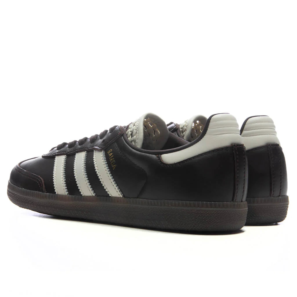 Womens Samba OG Aurora Coffee Off White Gold Metallic