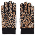 Wild Leopard Pattern Gloves Beige