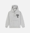 Lost Management Cities Pullover Mens Hoodie Grey