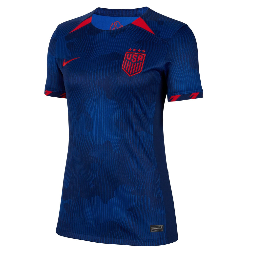 Nike USWNT 2023 Stadium Away Womens Jersey Royal Navy Red