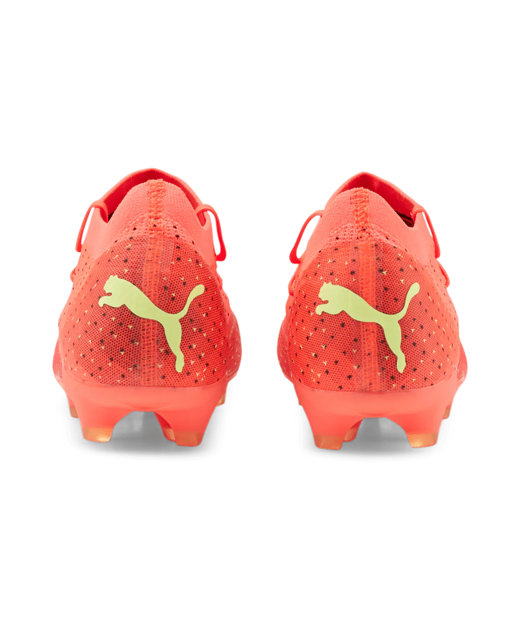 PUMA Future Z 34 FG AG Soccer Cleats Fiery Coral Black Salmon