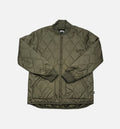 Stussy Quilted Military Mens Jacket Olive