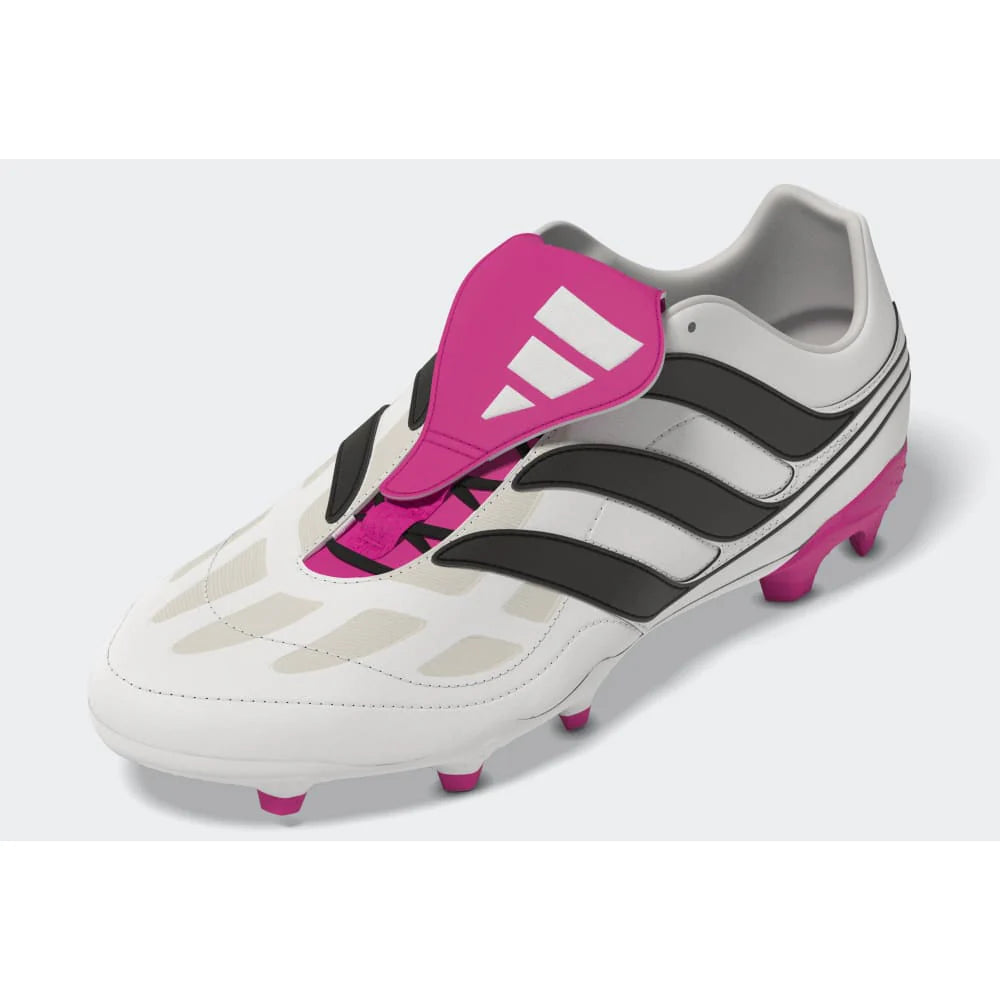 adidas Predator Precision3 FG Firm Ground Soccer Cleats White Black